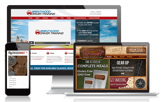 Nashville web design and online marketing agency