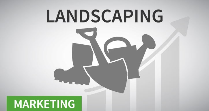 Landscaping marketing icon