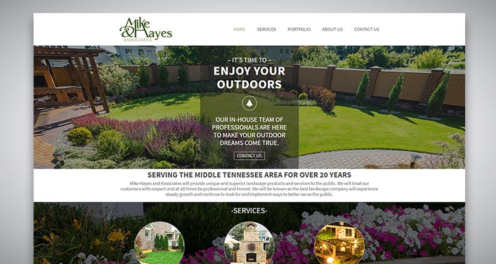 Mike Hayes & Associates - Web Design