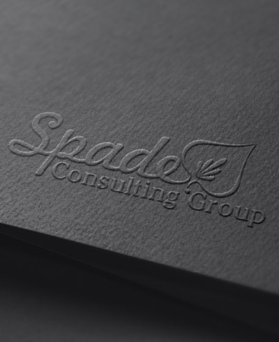 Spade Consulting Group Logo on paper